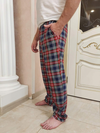 Мужские брюки БК-1439 / Шотландка