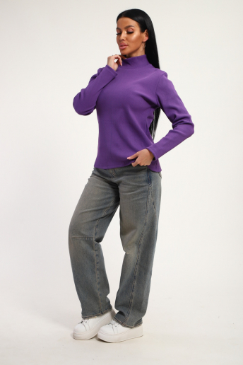 Женская водолазка 74721 / темно-лиловый