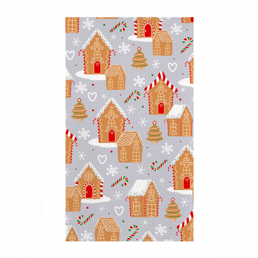 Полотенце вафельное "Самойловский Текстиль" Имбирная сказка / вид 2