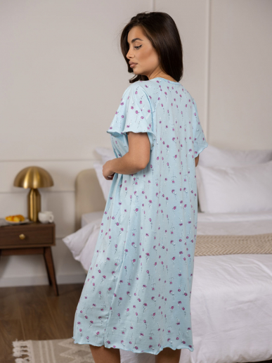 Женская сорочка мод.2134/1 / Голубой