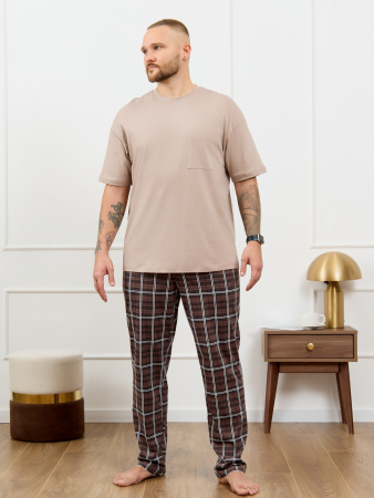 Костюм мужской Браун-3 / бежевый