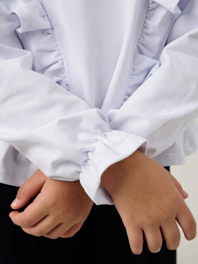 Детская толстовка "Памела" / Белый