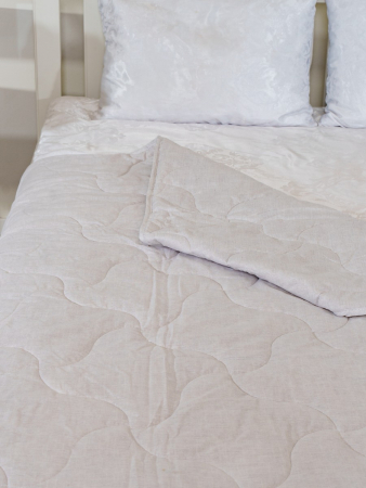 Одеяло облегченное "Лен" перкаль