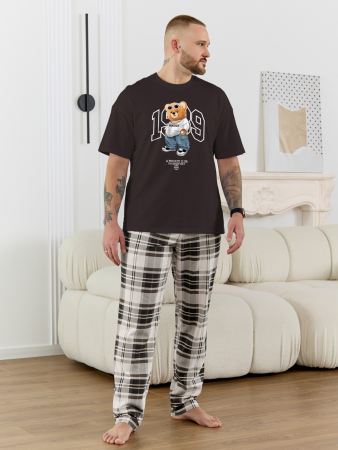 Мужской костюм Мишель-6 / коричневый