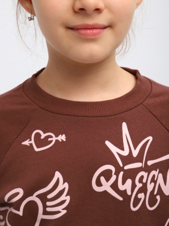 Детская пижама "Квин" / Шоколад