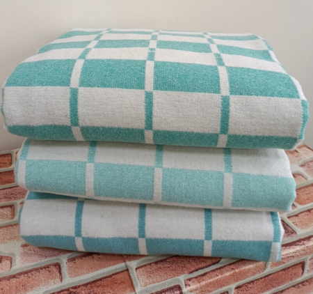 Одеяло байковое 400 гр. 80% хлопок / расцветки в ассортименте