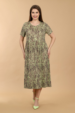 Платье женское Дыхание лета-1 / Зеленый