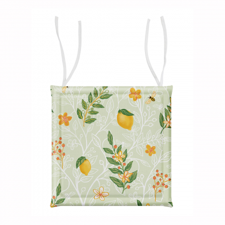 Подушка для стула "Самойловский текстиль" 40/40 Лимонный сад