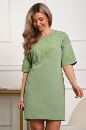 Женская туника 29533 / оливковый