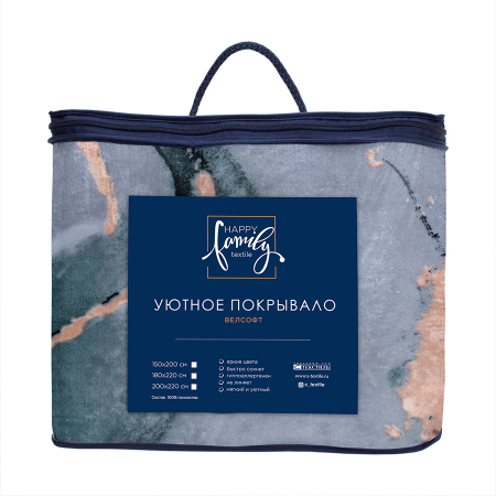 Покрывало  Happy Family велсофт Магия