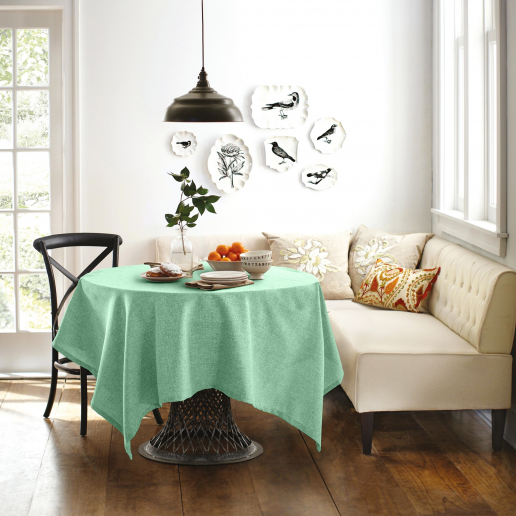 Скатерть рогожка "Волшебная Ночь" / Ментол