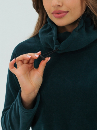 Женская толстовка Гретта / Изумруд