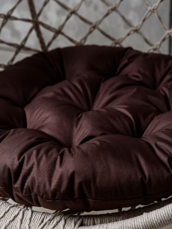 Круглая подушка для подвесных качелей (оксфорд) / Коричневый