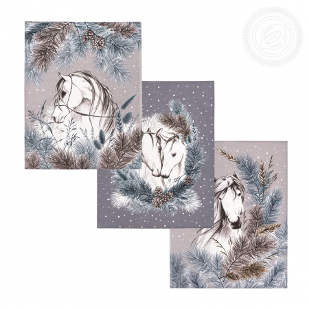 Набор полотенец рогожка / Поэма