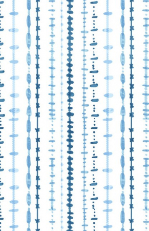 Вафельное полотно набивное / Средиземноморье 1
