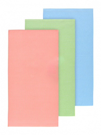 Полотенце вафельное кухонное однотонное / 220 г/м2