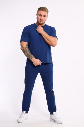 Мужской костюм 35282 / индиго