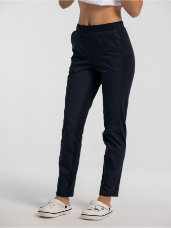 Брюки медицинские женские Б040 / Темно-синий