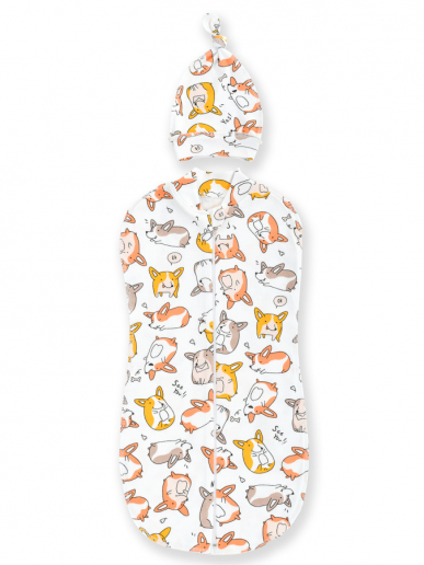 Детский комплект пеленка и шапочка ПЛК-ШУР-И