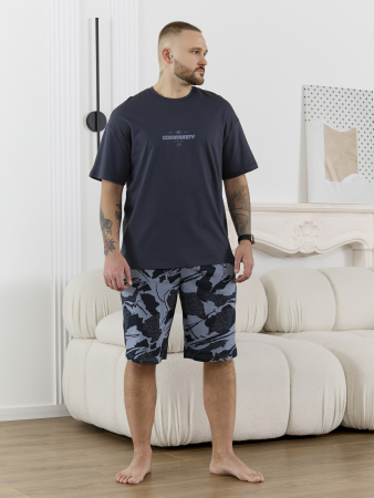 Мужской костюм Страйк КП-172 / графитовый