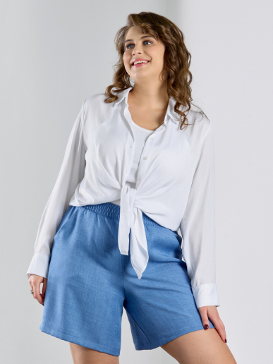 Женские шорты "Женский каприз-4" / синий