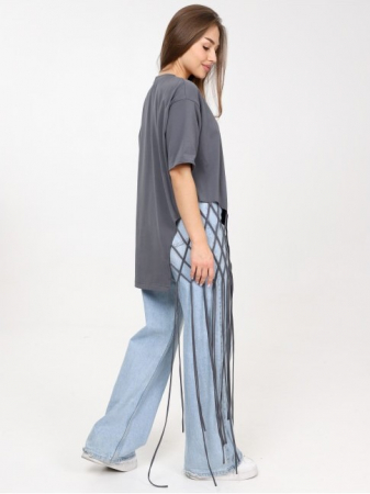 Женская футболка ДО-134.02 / Графит