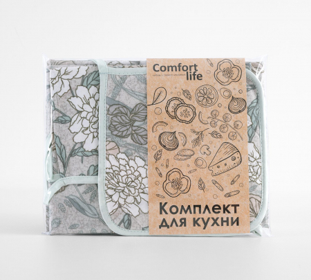 Набор для кухни 3 предмета / Нежный день