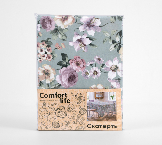 Скатерть рогожка / Розарий 1