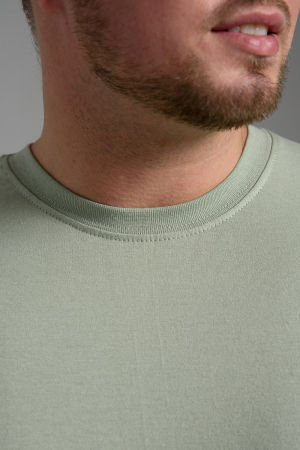 Футболка унисекс 8471/4 / серо-зеленый