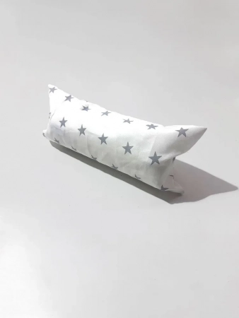 Подушка валик с эффектом памяти PandaHug help Вaby 0+ с наволочкой