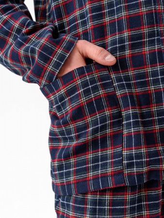 Мужская пижама "Добрый вечер" 2162-Ф / Синий