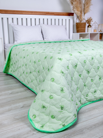 Одеяло-покрывало "Бамбуковое волокно" поплин 300 гр/м2