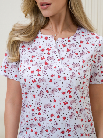 Рубашка медицинская женская М-281(ST13) Элит-145 / Стрейч