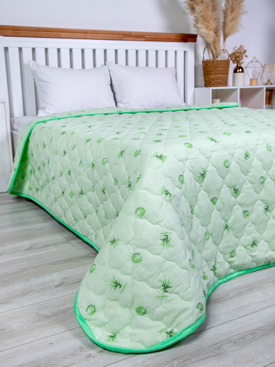 Одеяло-покрывало "Бамбуковое волокно" поплин 300 гр/м2