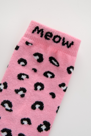 Детские гольфы Пантера (набор 2 пары) / розовый