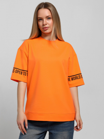 Женская футболка Терри-2 / оранжевая