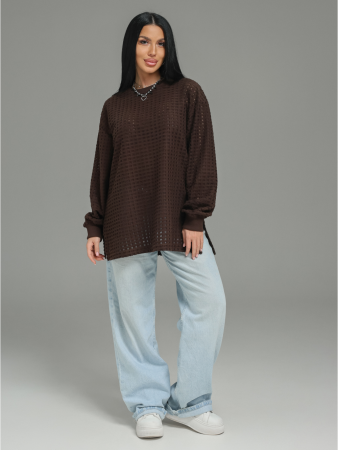 Женский свитшот Фрэнсис / Шоколад