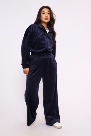 Женский костюм 636 / темно-синий