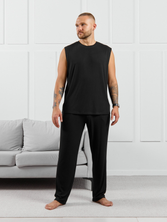 Майка мужская Алессандро-2 / чёрный