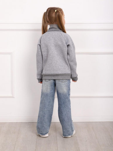 Толстовка детская Киндер / серый