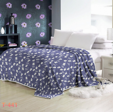 Плед велсофт / Расцветки в ассортименте