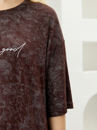 Женская туника Миэла-1 / шоколадный