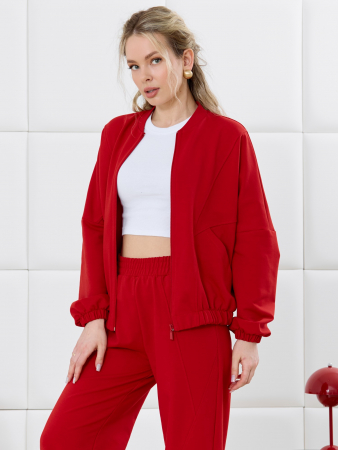 Женский бомбер Баланс-1 / красный