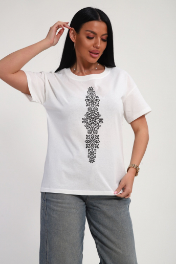 Женская футболка 85668 / белый