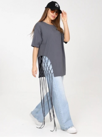 Женская футболка ДО-134.02 / Графит