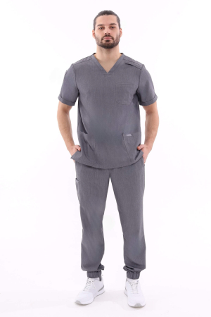 Брюки медицинские мужские 1-50-15-0 / Curly 41 Space gray