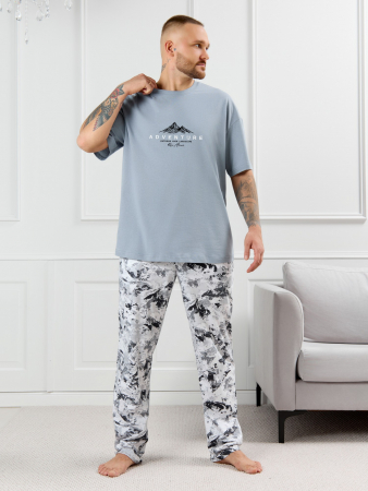 Мужской костюм Олимп-3 КП-163 / серый