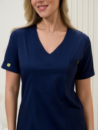 Костюм медицинский женский М-115-63 Вискоза/стрейч