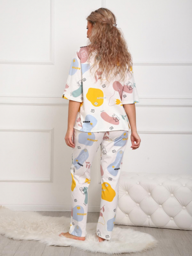 Женская пижама Лиадан / молочный