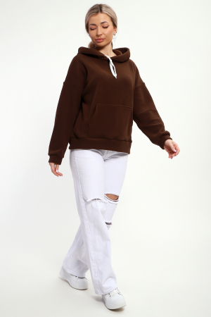 Женская толстовка 18114 / кофе